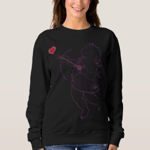 Valentine's Sweatshirts Lady's Cupid Liebe Shirts
