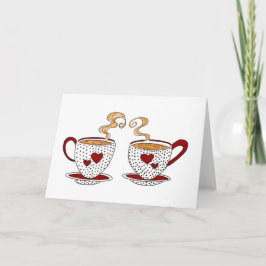 Valentines Tea Karte