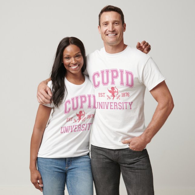 Valentingeschenk der Universität Cupid T-Shirt (Unisex)