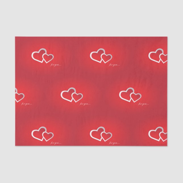 Valentingewebe Seidenpapier (Vorderseite)