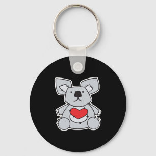 Valentinherz Koala Schlüsselanhänger