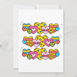 Valentinherzen Einladung