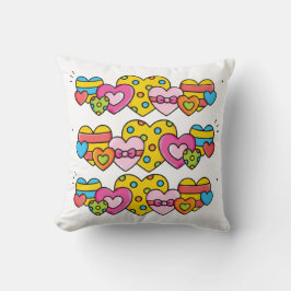 Valentinherzen Kissen
