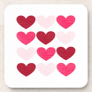 Valentinherzen Untersetzer