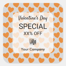 Valentinin-Ankündigung über Marketing-Sicherheiten