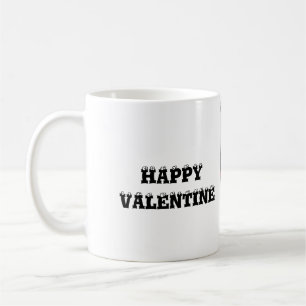 Valentinin lieblicher Text Kaffeetasse