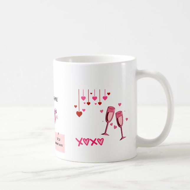 Valentinische Geschenke Kaffeetasse (Rechts)