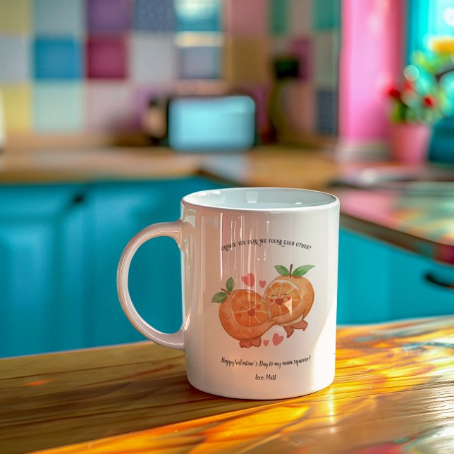 Valentinische Hauptpresse | Personalisiert Kaffeetasse (Von Creator hochgeladen)