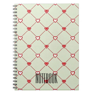 Valentinische Heartline Premium Notes Notizblock