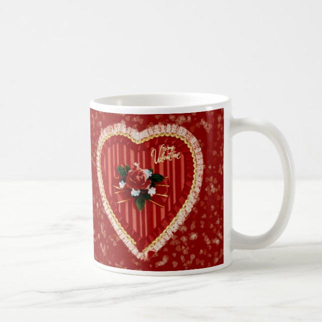 Valentinische Herz-Tasse Tasse (Rechts)