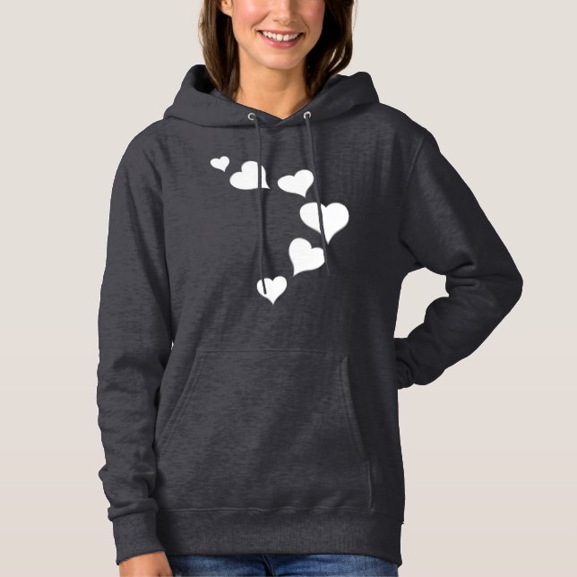 Valentinische Hoodies Valentinische Liebe Hooded S (Vorderseite)