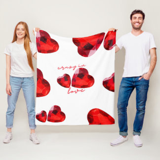 Valentinische Liebe Fleece Blanket