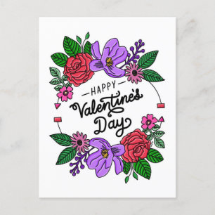 Valentinische Postkarte