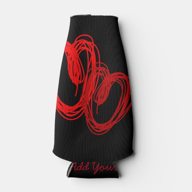 Valentinische Skizzenhöre BLK - Anpassen Dosenkühler (Vorderseite)