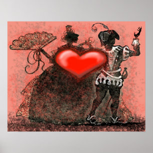 Valentinische Tänzer Poster