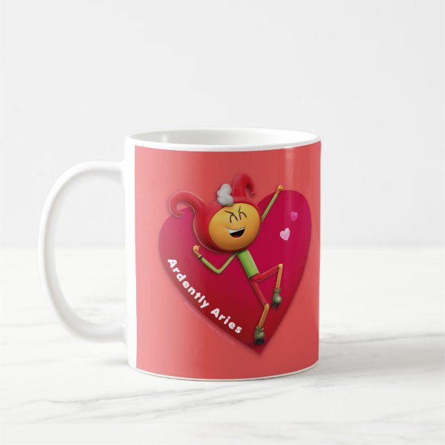 Valentinische Tasse für Aries (Links)