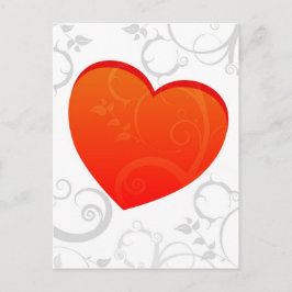 Valentinisches Motiv Feiertagspostkarte