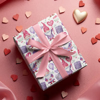 Valentinisches Thema Gnome Pattern