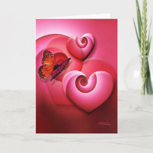 Valentinkarte der neuen Liebe Feiertagskarte