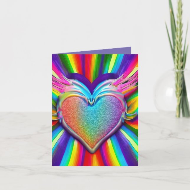 Valentinkarte Karte (Vorderseite)