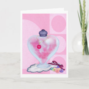 Valentinkarte Liebe Feiertagskarte