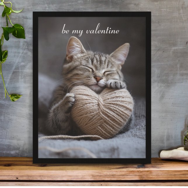 Valentinkatze Poster (Von Creator hochgeladen)
