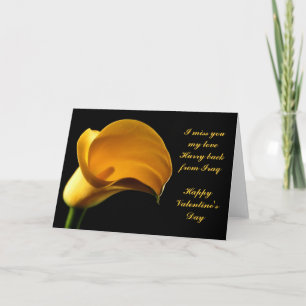 Valentinmeldung Feiertagskarte