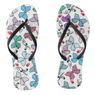 Valentinmuster Flip Flops