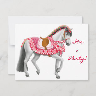 Valentinpferd Einladung