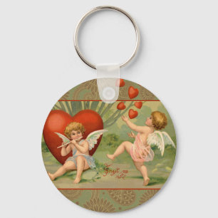 Valentins Amor Antik Vintage Schlüsselanhänger