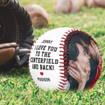 Valentins Boyfriend Foto Baseball