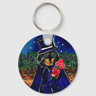 VALENTINS-DACHSHUND SCHLÜSSELANHÄNGER