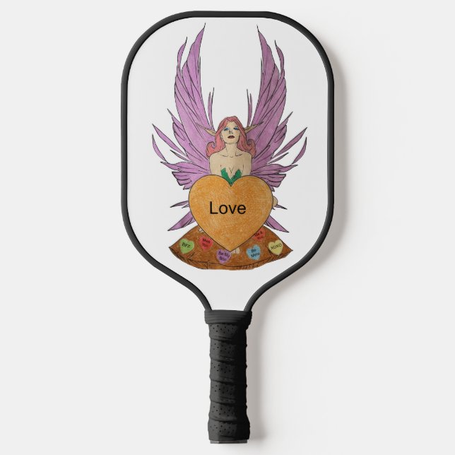 Valentins Fee Pickleball Schläger (Vorderseite)