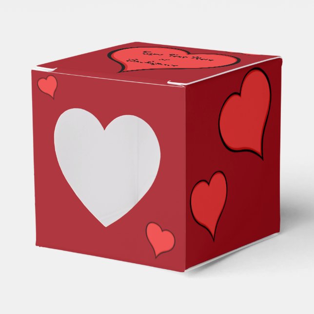 Valentins Geschenkboxen Custom African Cupid Boxes Geschenkschachtel (Vorderseite)
