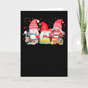 Valentins-Gnom-Näh-Quilten-Näherin-Frauen M Karte