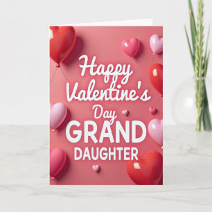 Valentins Herz Enkelin Karte