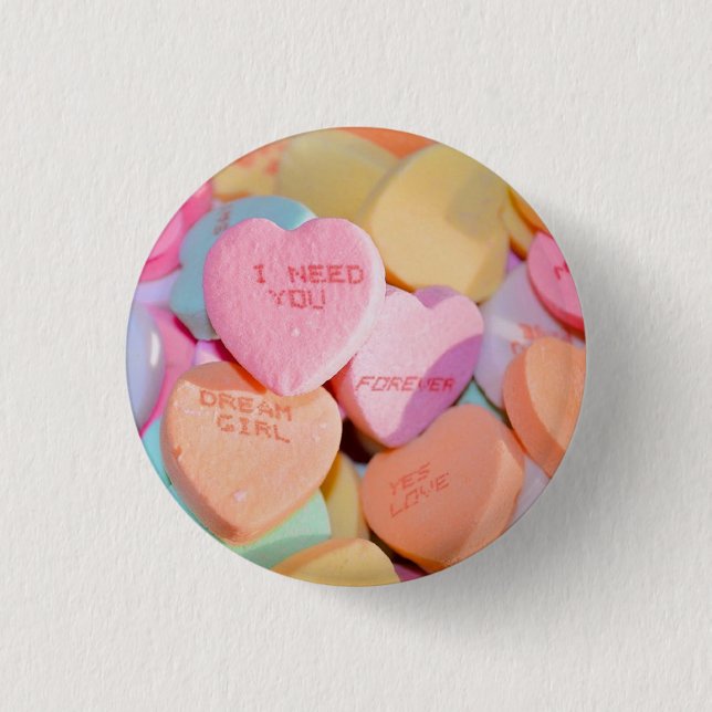 VALENTINS KANDY HEARDS BUTTON (Vorderseite)