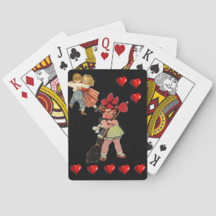 Valentins Kartenspiel Deck Spielkarten