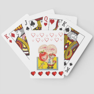 Valentins Kartenspiel Deck Spielkarten
