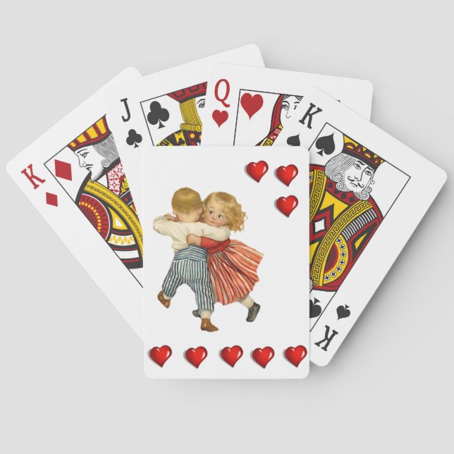 Valentins Kartenspiel Spielkarten (Rückseite)