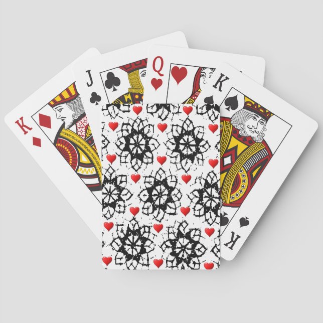 Valentins Kartenspiel Spielkarten (Rückseite)