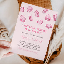 Valentins kleine süße Pink-Babydusche