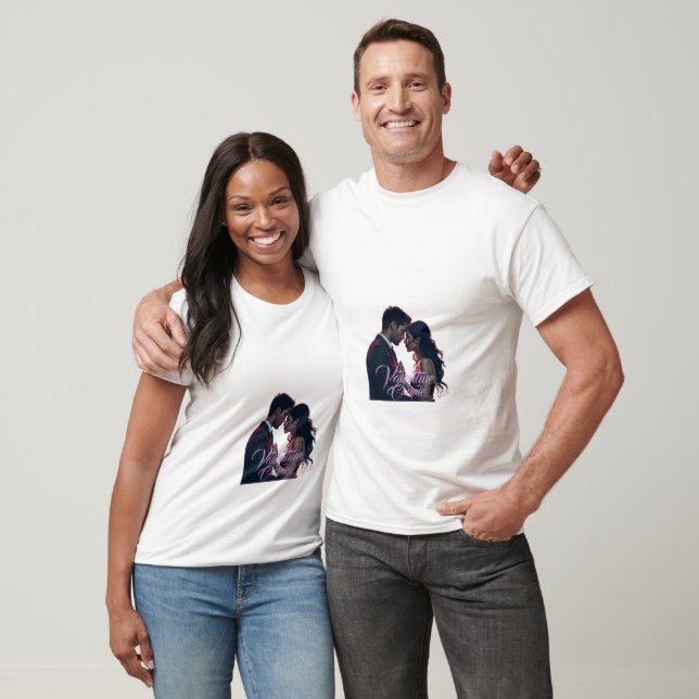 Valentins-Paar T-Shirt (Unisex)