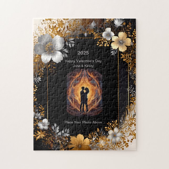 Valentins Personalisiertes Foto-Puzzle Puzzle (Vertikal)