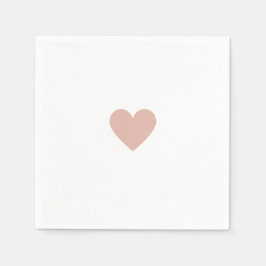 Valentins-Pinkherz Serviette