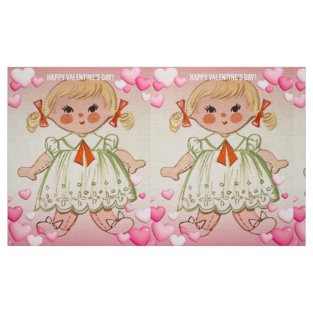 Valentins Puppenstoff Stoff (Fat Quarter (45,7 x 55,9 cm))