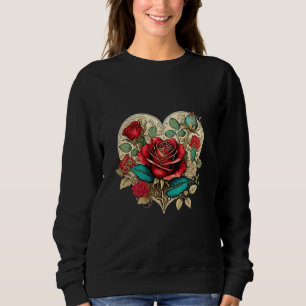 Valentins-Renaissance-Rose Sweatshirt