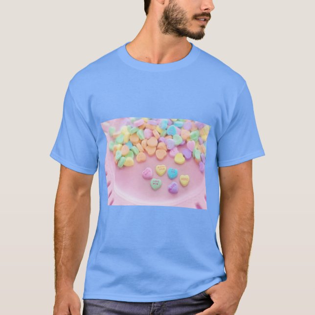 Valentins-Schokolade T-Shirt (Vorderseite)