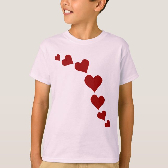 Valentins Shirt Kid's Custom Sweatshirts (Vorderseite)