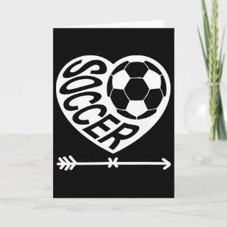Valentins Soccer Herz Drip Sport Liebe Valentinsta Karte